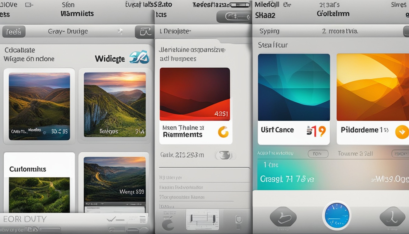 iPhone Widgets personalisieren