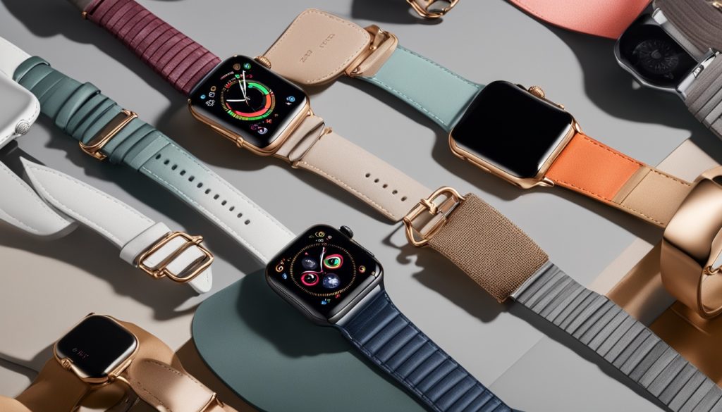 stilvolle Apple Watch Armbänder