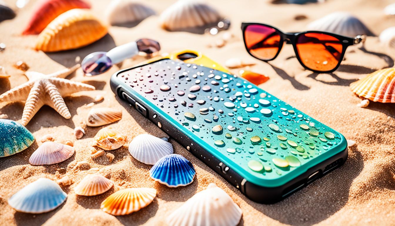 wasserdichte iPhone Hüllen für den Strand