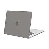 MOSISO Hülle Kompatibel mit MacBook Air 15 Zoll 2023 2024 Freigabe M3 A3114 M2 A2941 Chip mit Liquid Retina Display & Touch ID, Schützend Plastik Hartschale Case Cover, Grau