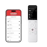 SwitchBot Universal Remote mit anpassbarer App, All-in-One-Smart-Fernbedienung, steuert IR-/Bluetooth-Geräte, kompatibel mit TV/Klimaanlage/Apple TV/Fire TV/SwitchBots usw (Hub 2 erforderlich)