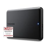 Toshiba Canvio Partner 1TB Portable 2,5' Externe HDD, USB 3.2 Gen 1, kompatibel mit Mac und Windows, USB-betrieben