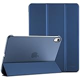 ProCase Hülle für iPad 10.Genaration 10.9 Zoll 2022 Modell A2696 A2757, Leicht Dünn Hart Schutzhülle Smart Case Cover Kompatibel mit iPad 10 Gen 2022 -Navy