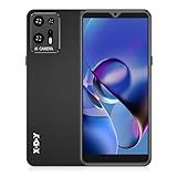 XGODY Smartphone Ohne Vertrag S22, 6 Zoll Günstig Handy 2GB+16GB 128GB Erweiterbar Quad Core Android 9, 3000 mAh Dual SIM, 5MP+5MP Kamera, Face ID GPS 4G Handy(Schwarz)