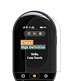 Vaxson 4 Stück Schutzfolie kompatibel mit Travis Touch TT201 Travis Touch Smart Pocket Translator Display folien Displayschutzfolie （ nicht Panzer Schutz Glas folie SchutzGlas nicht PanzerGlas ） Neue