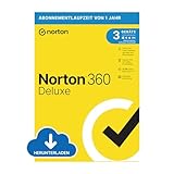 Norton 360 Deluxe 2024 | 3 Geräte | Antivirus | Secure VPN | Passwort-Manager | 1-Jahres-Abonnement | PC/Mac/Android/iOS | Aktivierungscode per Email