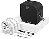 Phomemo Etikettendrucker Starter Kit | P12-Pro Bluetooth Etikettiergerät mit 3 Etikettenbändern | USB aufladbares Thermo-Labeldrucker für Zuhause & Büro | Labeldrucker für Android & iOS