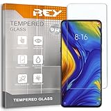REY Pack 2X Bildschirmschutz aus gehärtetem Glas für XIAOMI MI MIX 3 - MI MIX 3 5G, Schutzfolie, Displayschutzfolie 9H+ Härte, Anti-Kratzen-Öl-Bläschen